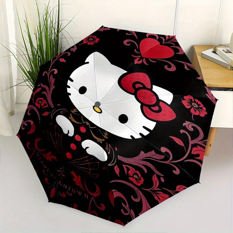 Hello Kitty,Floral Pattern Automatic Umbrella-Foldable, Durable 8-Bone Design, Compact and Stylish, Great for Camping, Halloween, Christmas,
Hello Kitty,Floral Pattern Automatic Umbrella-Foldable, Durable 8-Bone Design, Compact and Stylish, Great for Camping, Halloween, Christmas,