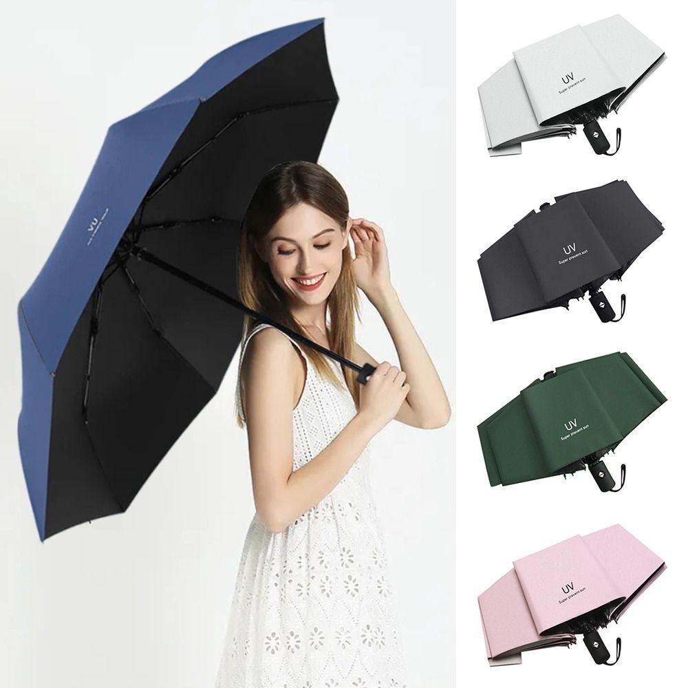 Folding Automatic Umbrella 8 Ribs Travel Umbrella Mini Parasol Umbrella Unisex Black-3 Manual
Folding Automatic Umbrella 8 Ribs Travel Umbrella Mini Parasol Umbrella Unisex Black-3 Manual