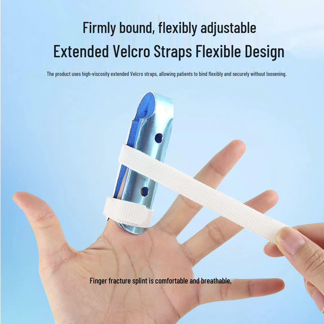 Deyue Aluminum Finger Joint Protective Splint for Sprain and Fracture Fixation Fingertip Fixation (S-5cm)
Deyue Aluminum Finger Joint Protective Splint for Sprain and Fracture Fixation Fingertip Fixation (S-5cm)