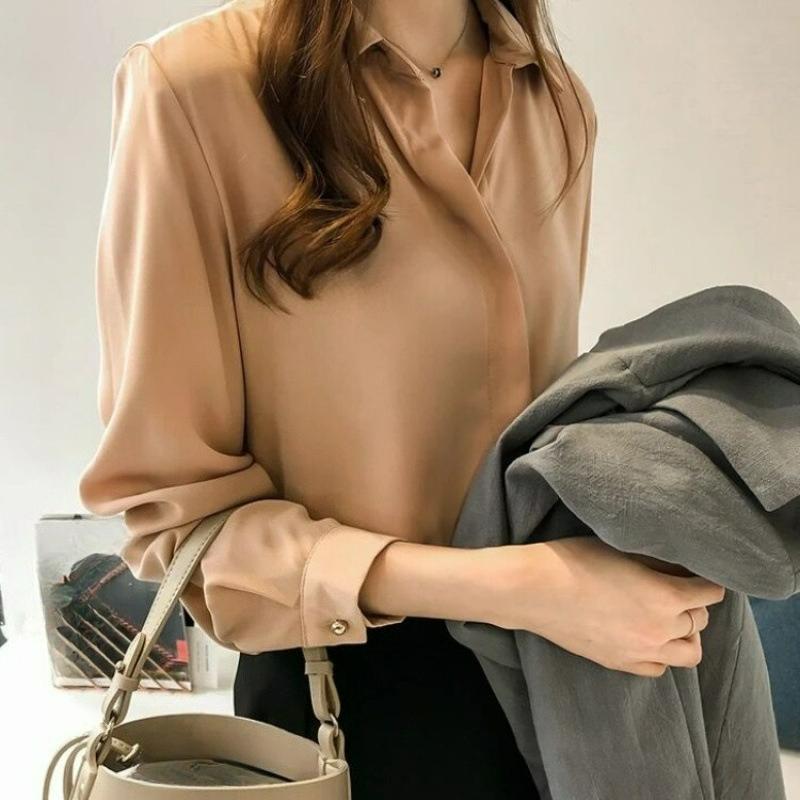 Intellectually Simple But Unabated Streamer Element, Elegant Feminine Temperament, Autumn Blouse, Solid Color Shirt 4XL абрикосовий
Intellectually Simple But Unabated Streamer Element, Elegant Feminine Temperament, Autumn Blouse, Solid Color Shirt 4XL абрикосовий