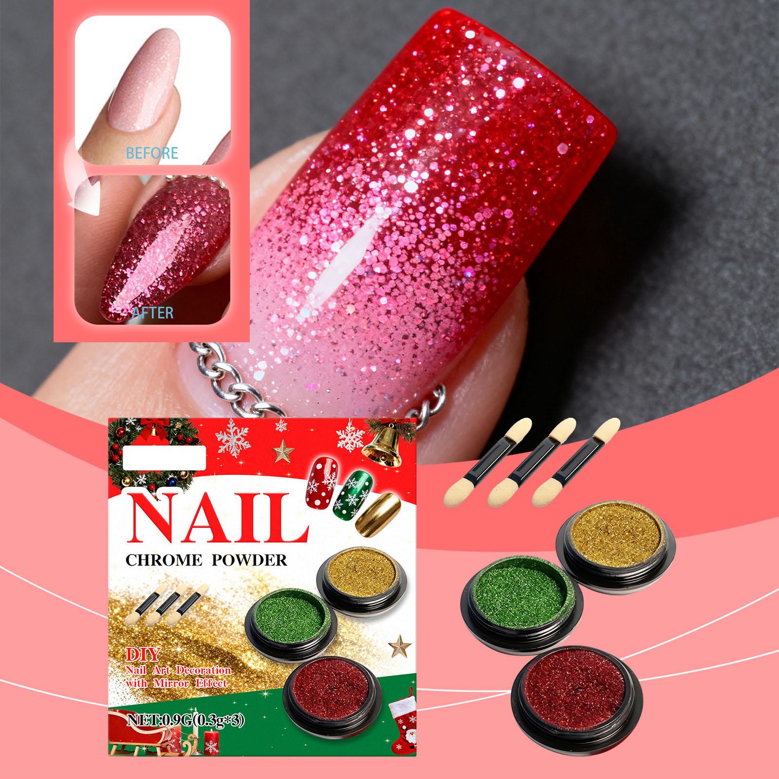 DIY Mirror Glitter Nail Set: Multi-color Bright Mirror Surface Outlining Glitter. One Size белый
DIY Mirror Glitter Nail Set: Multi-color Bright Mirror Surface Outlining Glitter. One Size белый
