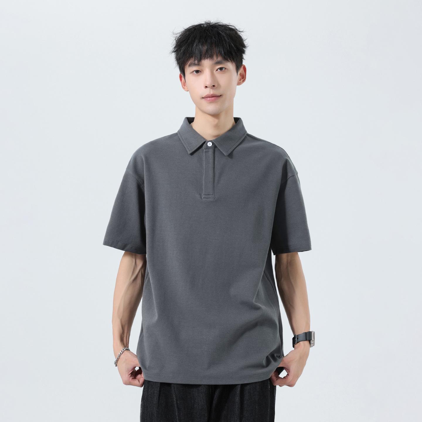 Men s Casual Short Sleeve Solid Polo Shirt with Hidden Placket 3XL темно-сірий
Men s Casual Short Sleeve Solid Polo Shirt with Hidden Placket 3XL темно-сірий