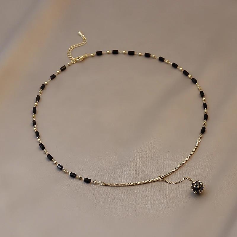 Imitate Colorful Natural Stone Beaded Necklace Women s Sweet and Fashionable Jewelry Set Elegant Accessories Neckchain for Girls
Imitate Colorful Natural Stone Beaded Necklace Women s Sweet and Fashionable Jewelry Set Elegant Accessories Neckchain for Girls