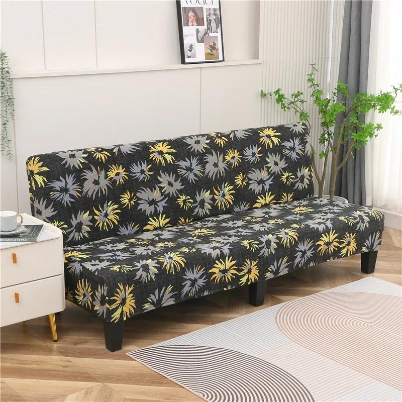 Чохол для дивана-ліжка без рук із принтом зі спандексу, суцільний колір, без підлокітника, великі еластичні складні меблі, прикраса для дому, чохол для лавки 120-140cm S
Чохол для дивана-ліжка без рук із принтом зі спандексу, суцільний колір, без підлокітника, великі еластичні складні меблі, прикраса для дому, чохол для лавки 120-140cm S
