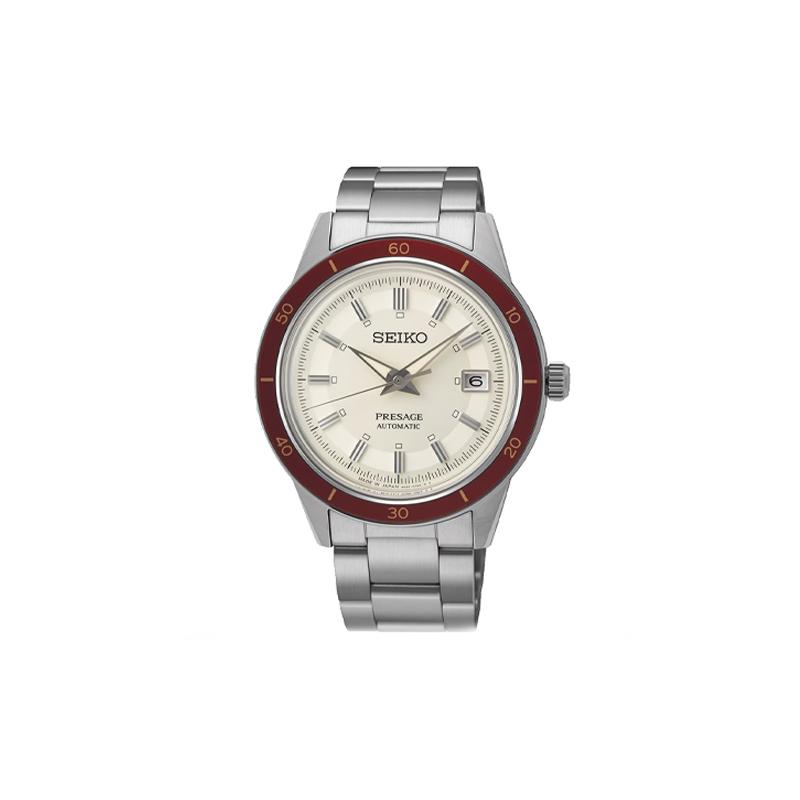 SEIKO 50 meters waterproof Automatic Steel Strap men s watch white dial SRPH93J1
SEIKO 50 meters waterproof Automatic Steel Strap men s watch white dial SRPH93J1