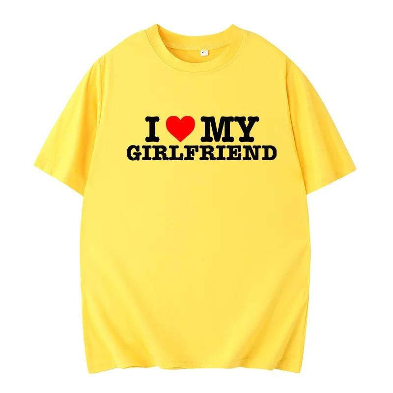 Fashionable Round Neck T-Shirt I Love My Girlfriend Summer New Arrival Street Style Short Sleeve Women s Top Floral Pattern XS
Fashionable Round Neck T-Shirt I Love My Girlfriend Summer New Arrival Street Style Short Sleeve Women s Top Floral Pattern XS