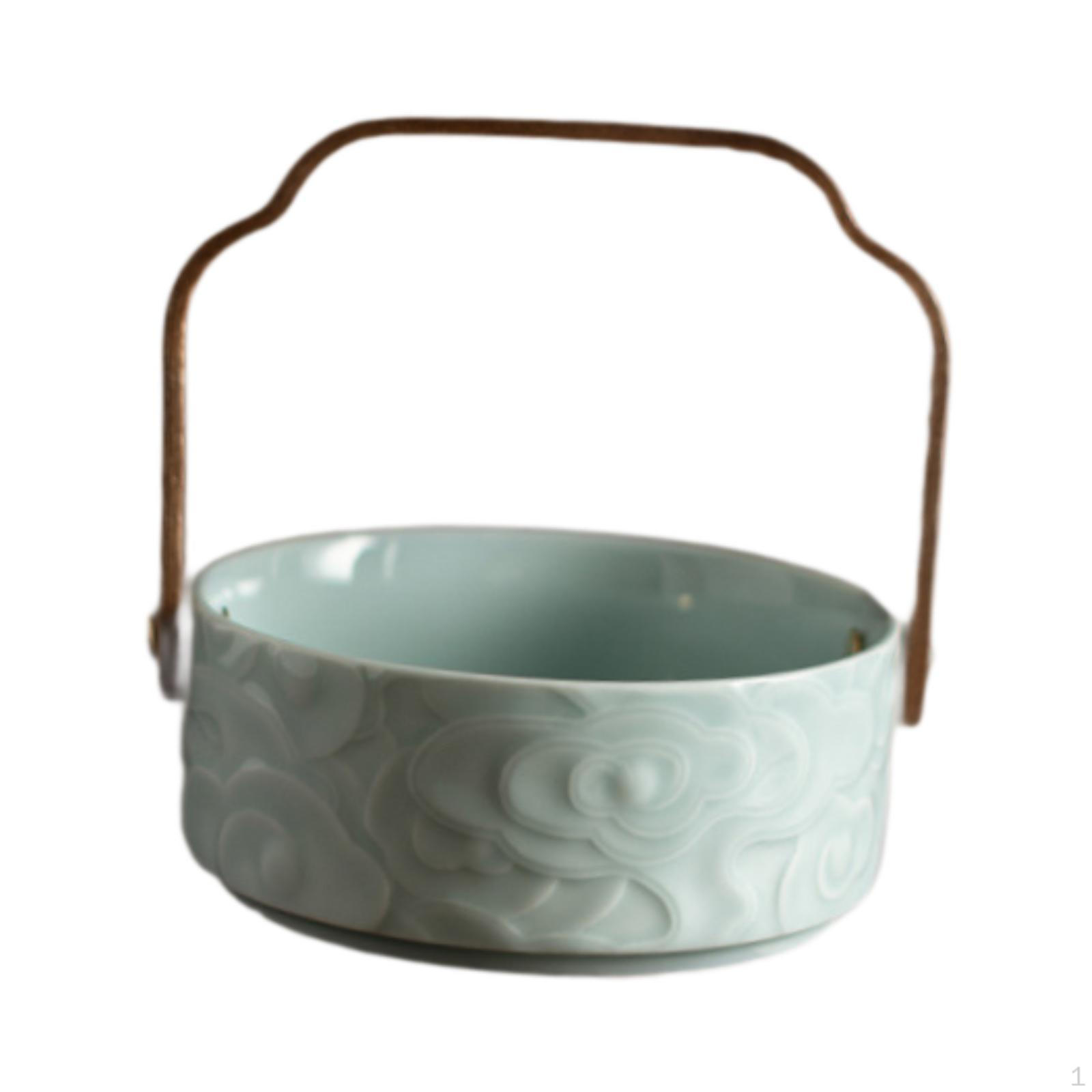 Керамический поднос для сервировки, журнальный столик, декоративная корзина, органайзер для хранения продуктов светло-синий
Керамический поднос для сервировки, журнальный столик, декоративная корзина, органайзер для хранения продуктов светло-синий