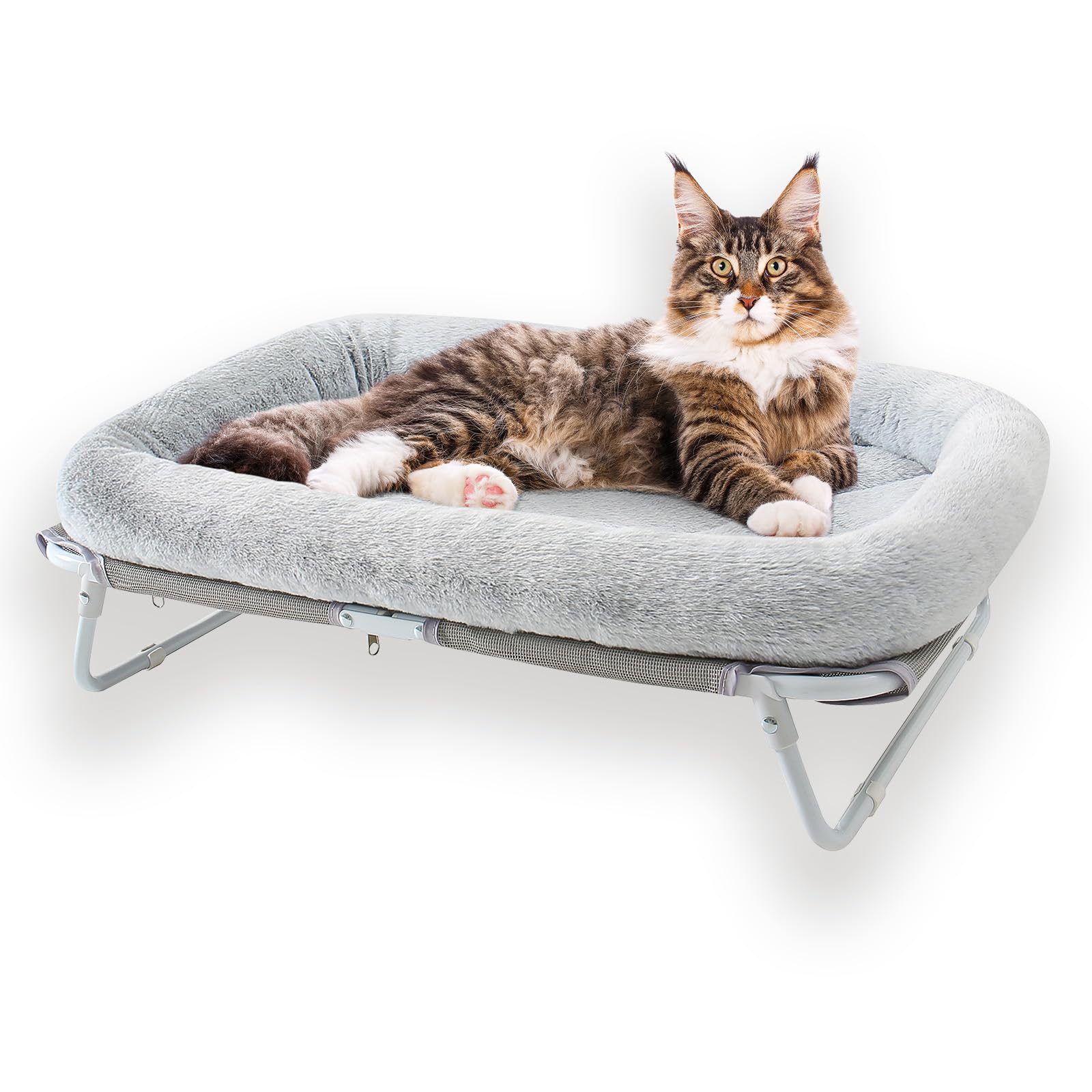 ГУСИИ Складная Кошка Собака Кошка Кошка Спящая Кошка Кошка Домашнее животное Собака Домашнее животное Легко Подходит для Всех Съемная Кровать, Кровать, Кровать, Зона, Подушка, Кровать, Дом, Диван, Коврик, серый