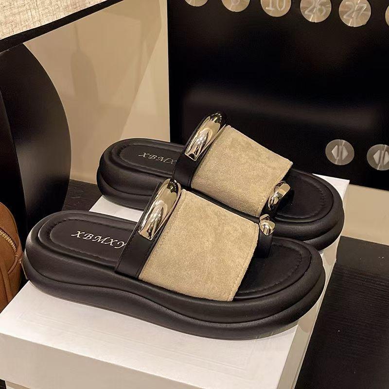 Flat bottom one pedal half slippers women s new set of toe soft bottom comfortable sandals 40 хакі
Flat bottom one pedal half slippers women s new set of toe soft bottom comfortable sandals 40 хакі