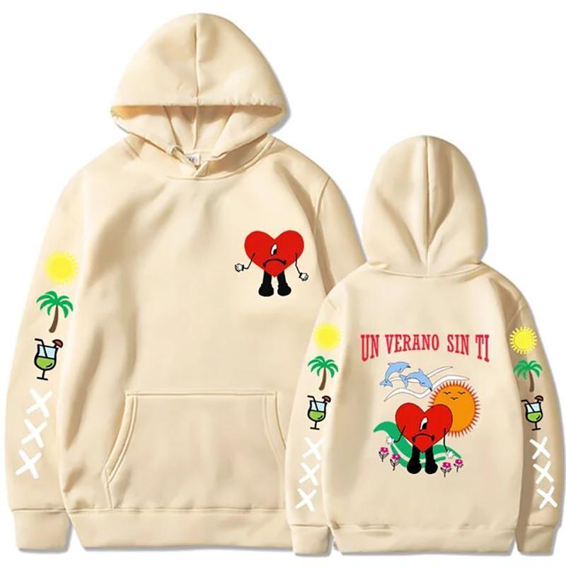 Funny Bad Bunny Hoodies Un Verano Sin Ti Print Men Woman Streetwear Hoodie Hooded Sweatshirts Pullover Unisex Tracksuit Clothing
Funny Bad Bunny Hoodies Un Verano Sin Ti Print Men Woman Streetwear Hoodie Hooded Sweatshirts Pullover Unisex Tracksuit Clothing