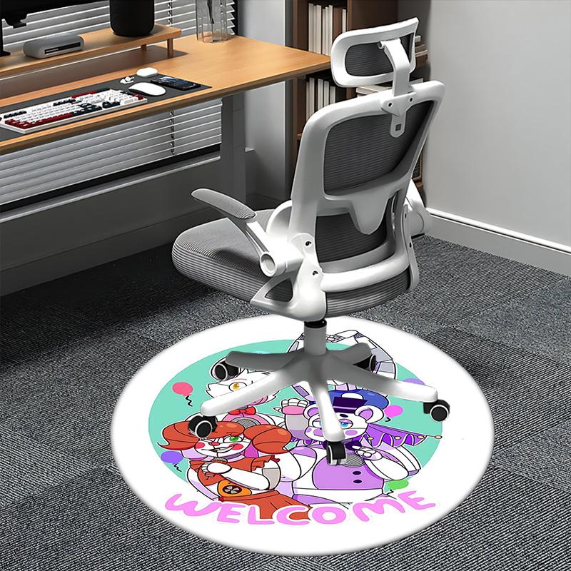 FNAF Sister Location Characters ,Welcome Signage Chair mat Round Rug-Office carpet , Machine Washable , Non-slip , Suitable for Living Rooms 80cm by 80cm
FNAF Sister Location Characters ,Welcome Signage Chair mat Round Rug-Office carpet , Machine Washable , Non-slip , Suitable for Living Rooms 80cm by 80cm