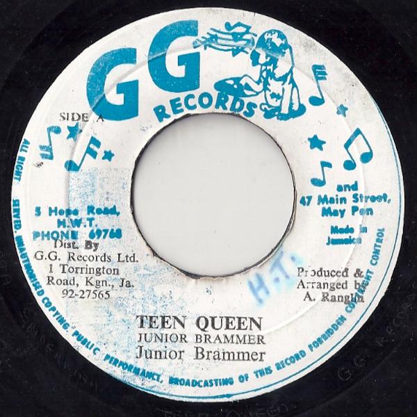 7-дюймовая пластинка JUNIOR BRAMMER Teen Queen NONE GGs Records Ямайка Регги Ска Даб Б/У
7-дюймовая пластинка JUNIOR BRAMMER Teen Queen NONE GGs Records Ямайка Регги Ска Даб Б/У
