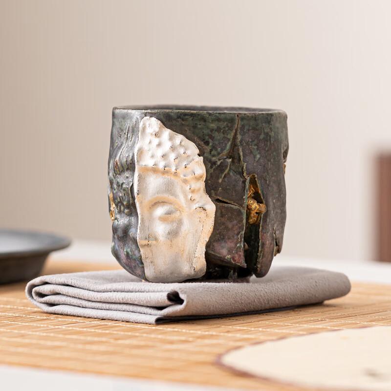 Dunhuang Impression Handcrafted Ceramic Teacups Master Cup
Dunhuang Impression Handcrafted Ceramic Teacups Master Cup