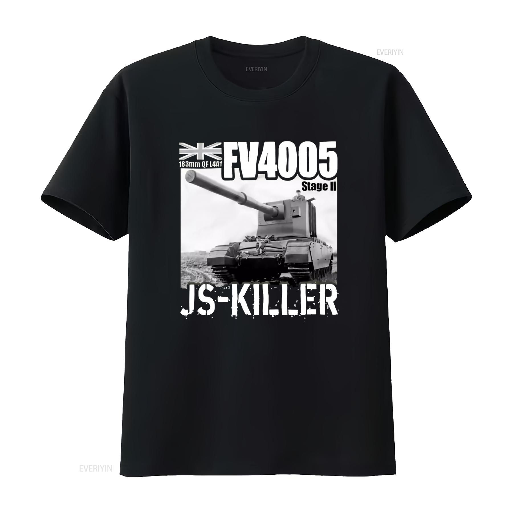 FV4005 Stage II Heavy Anti Tank Britisher Centaur Prototype JS Killer T Shirt 40379 vintage Washed Stretched Breathable homme 4XL
FV4005 Stage II Heavy Anti Tank Britisher Centaur Prototype JS Killer T Shirt 40379 vintage Washed Stretched Breathable homme 4XL