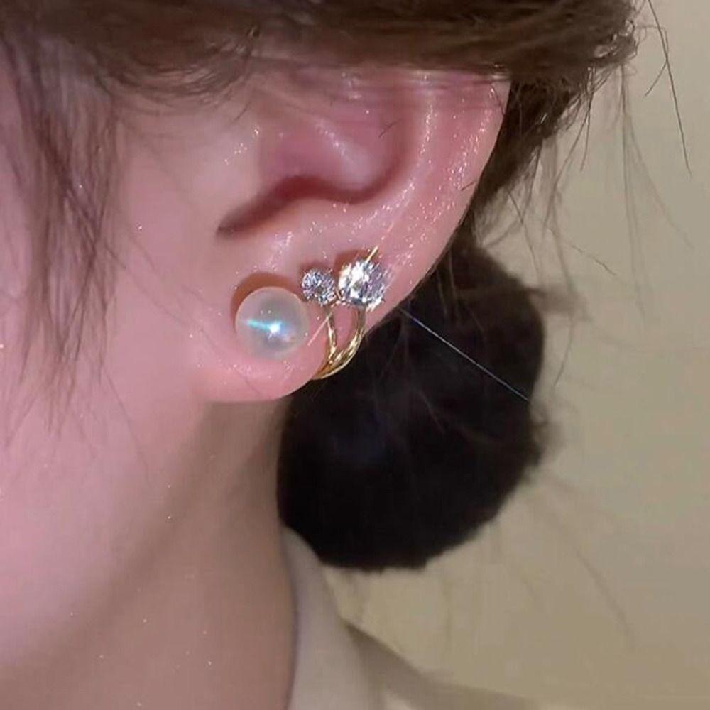 Jewelry Niche Design Girl Stud Earrings Ear Studs Korean Style Earrings Women Removable Earrings
Jewelry Niche Design Girl Stud Earrings Ear Studs Korean Style Earrings Women Removable Earrings