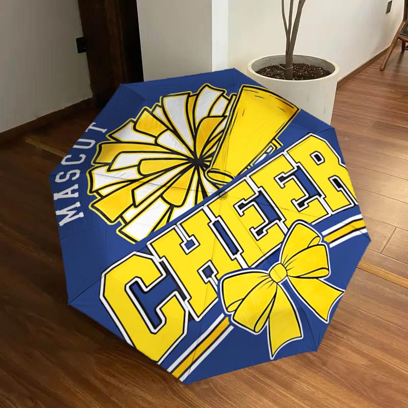 Mascot Cheer Bow Outdoor Umbrella - Automatic Opening & Closing, Portable Folding Design, 8-Rib Iron Frame, Festival Gift for Fans, Traveler
Mascot Cheer Bow Outdoor Umbrella - Automatic Opening & Closing, Portable Folding Design, 8-Rib Iron Frame, Festival Gift for Fans, Traveler