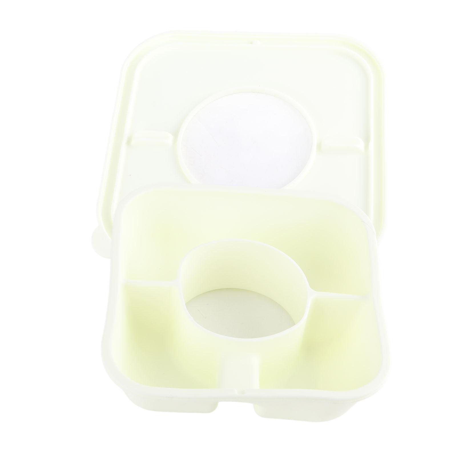 Tumbler Snack Bowl with Lid Beige Rectangle Ring 3 Compartments Reusable Silicone Food Container for 40Oz Cup
Tumbler Snack Bowl with Lid Beige Rectangle Ring 3 Compartments Reusable Silicone Food Container for 40Oz Cup