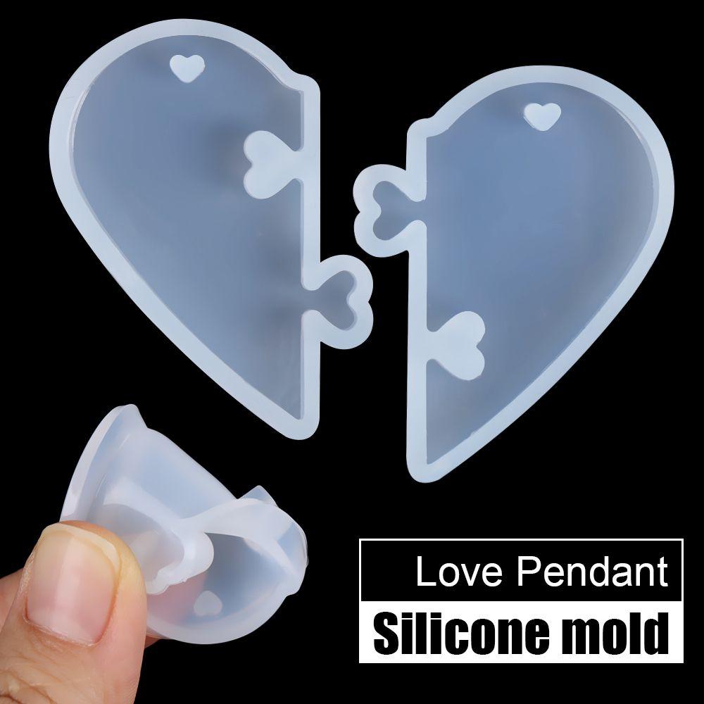 Necklace Pendant Puzzle Heart DIY Resin Mould Silicone Molds Dropping Glue Mold Keychain Mold
Necklace Pendant Puzzle Heart DIY Resin Mould Silicone Molds Dropping Glue Mold Keychain Mold