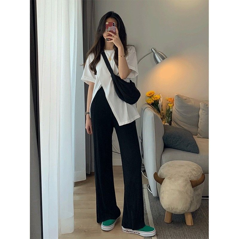 Split Thin Niche Style Asymmetrical Loose Short Sleeve T-Shirt
Split Thin Niche Style Asymmetrical Loose Short Sleeve T-Shirt