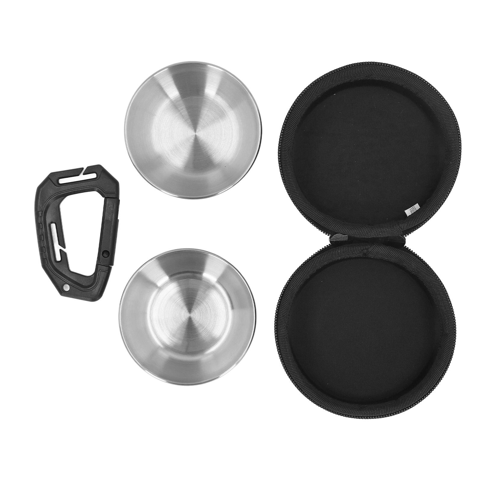 Double Dog Bowls with Bag Stainless Steel Pet Food Water Bowls with EVA Hanging Storage Bag for L(for 6.5-9kg)
Double Dog Bowls with Bag Stainless Steel Pet Food Water Bowls with EVA Hanging Storage Bag for L(for 6.5-9kg)