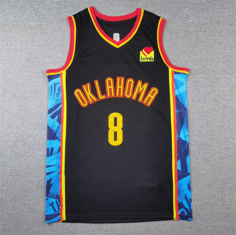 2025 Black City Edition Thunder Basketball Jersey - #2 Williams New European & American Style S
2025 Black City Edition Thunder Basketball Jersey - #2 Williams New European & American Style S