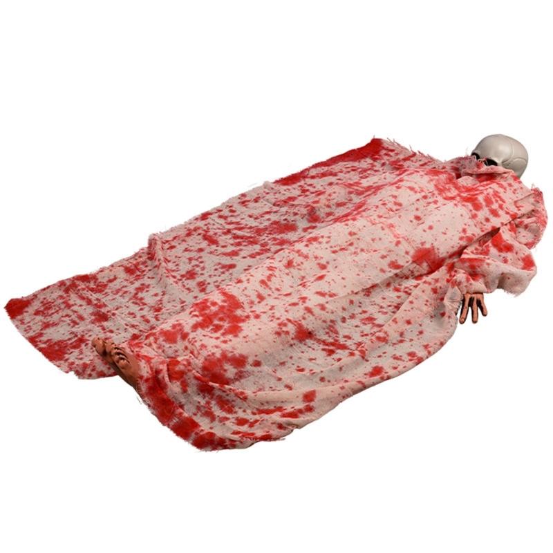Voice Controlled Specter Decoration with LED Lights Lying Corpse Decoration Delicate Specter for Mysterious Atmosphere 1
Voice Controlled Specter Decoration with LED Lights Lying Corpse Decoration Delicate Specter for Mysterious Atmosphere 1