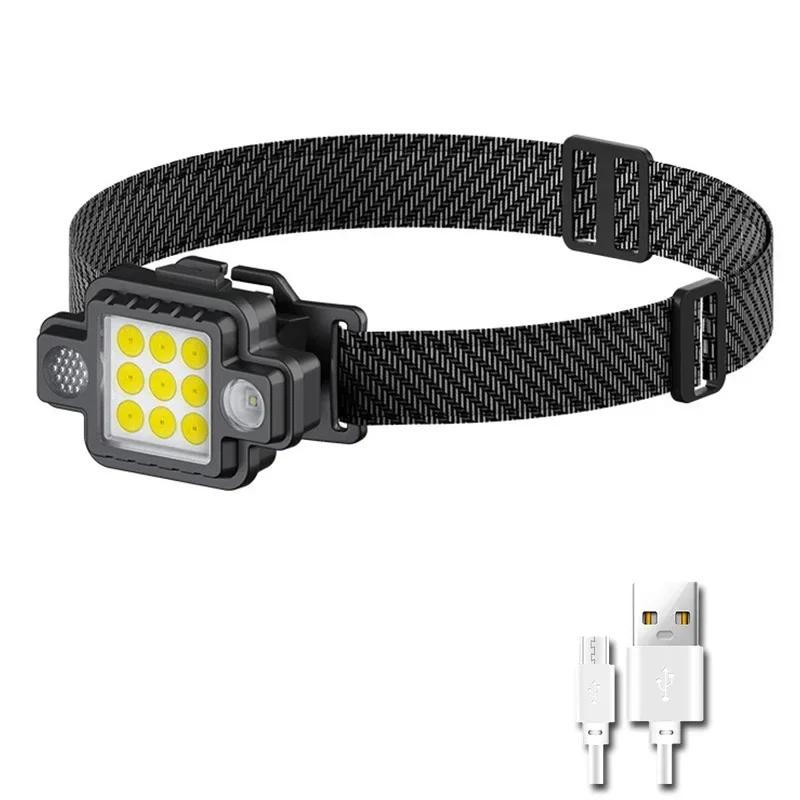 Multifunctional Mini Portable COB+XPG HeadLamp Five Mode Adjustment Type-C Fast Charging Headlights Back Strong Magnetic Lamp
Multifunctional Mini Portable COB+XPG HeadLamp Five Mode Adjustment Type-C Fast Charging Headlights Back Strong Magnetic Lamp