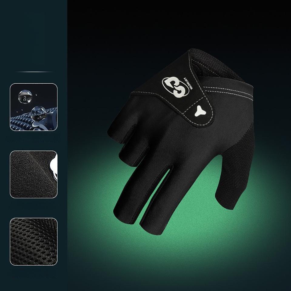 1Pcs Billiard Gloves Non-Slip 3-Finger Snooker Pool Gloves Ice Silk Light Sweat Breathable Comfortable L
1Pcs Billiard Gloves Non-Slip 3-Finger Snooker Pool Gloves Ice Silk Light Sweat Breathable Comfortable L