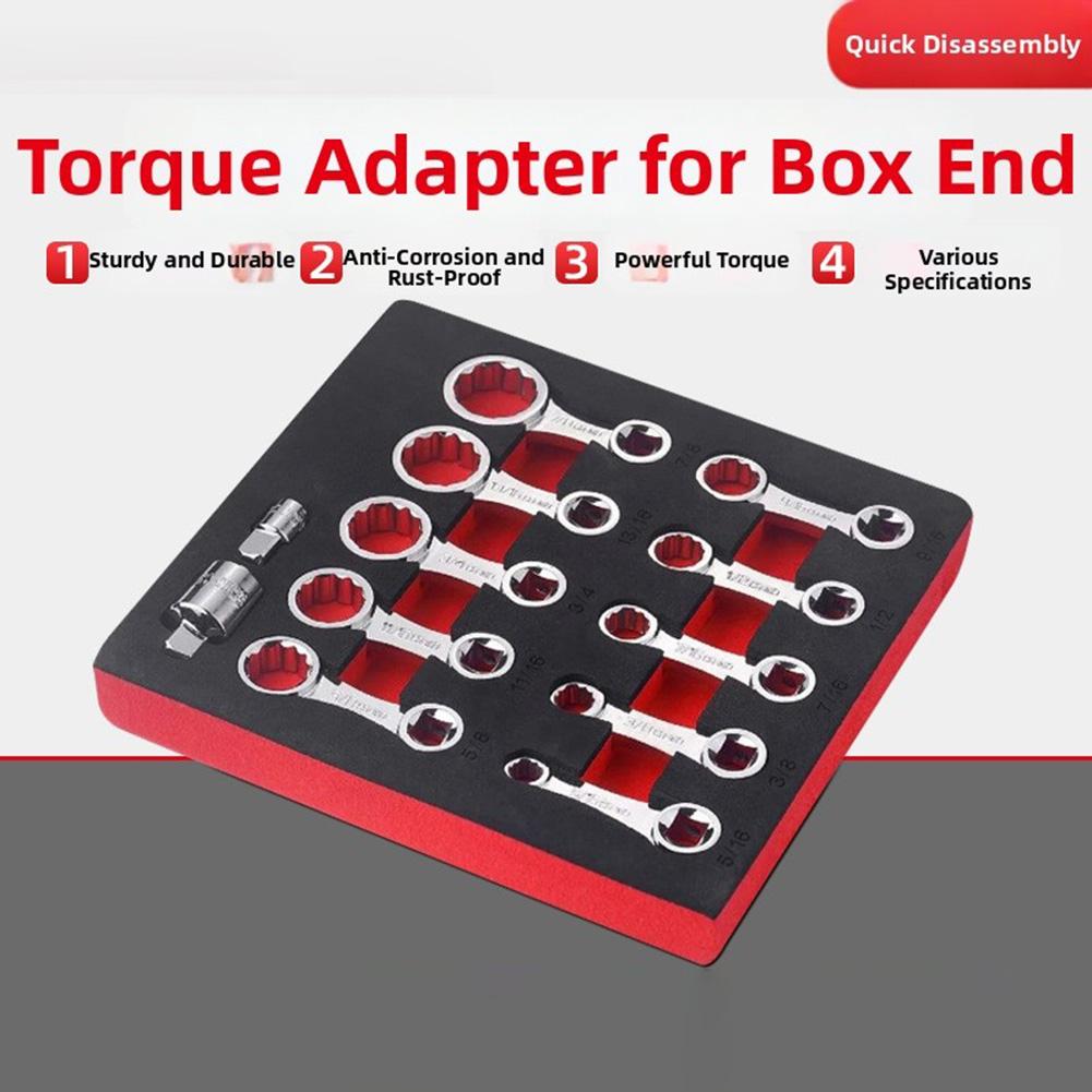 12-Piece SAE 3/8 Drive Torque Adapter Extension Kit For Tight Space Access Hand Repair Wrenches Household Repair Tools China Mainland
12-Piece SAE 3/8 Drive Torque Adapter Extension Kit For Tight Space Access Hand Repair Wrenches Household Repair Tools China Mainland