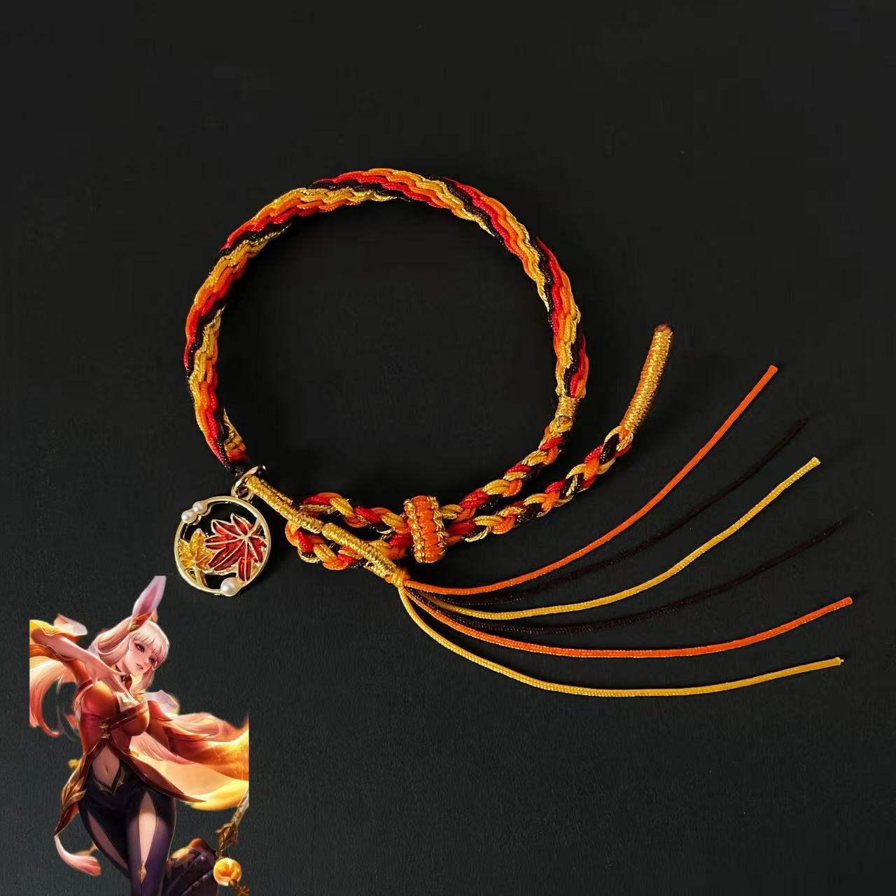 Handmade King of Glory Sun Shangxiang Dragon Shadow Bracelet Keychain Acrylic Charm
Handmade King of Glory Sun Shangxiang Dragon Shadow Bracelet Keychain Acrylic Charm