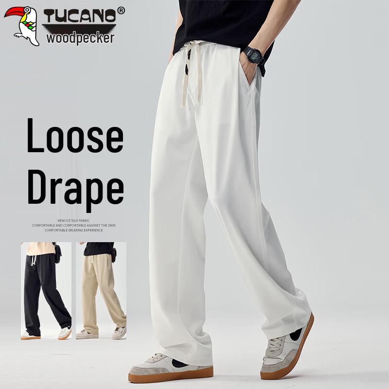 TUCANO Men s Loose Casual Straight-Leg Pants L
TUCANO Men s Loose Casual Straight-Leg Pants L