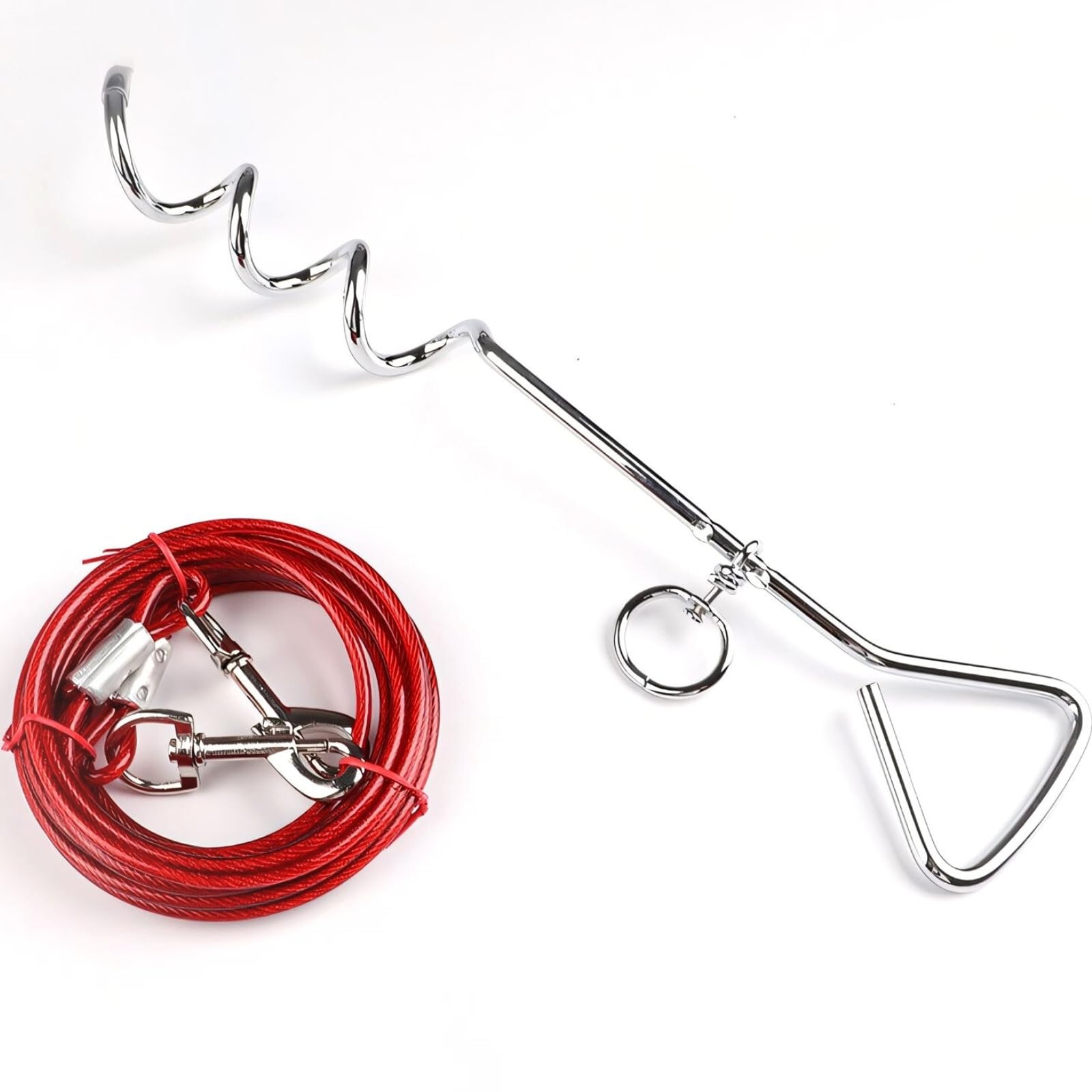 COLORBIRD Собачий шест Проволока 5 м Длинный поводок Шест Проволока Запас Собачий поводок Колышек Палатка для кемпинга Песочный колышек Шест Ходьба (красный)
COLORBIRD Собачий шест Проволока 5 м Длинный поводок Шест Проволока Запас Собачий поводок Колышек Палатка для кемпинга Песочный колышек Шест Ходьба (красный)