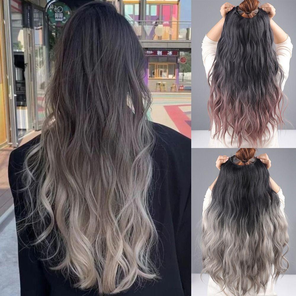 Длинные волнистые накладные волосы на клипсе синтетические кудри Ombre модные U-образные полупарики для женщин 6
Длинные волнистые накладные волосы на клипсе синтетические кудри Ombre модные U-образные полупарики для женщин 6