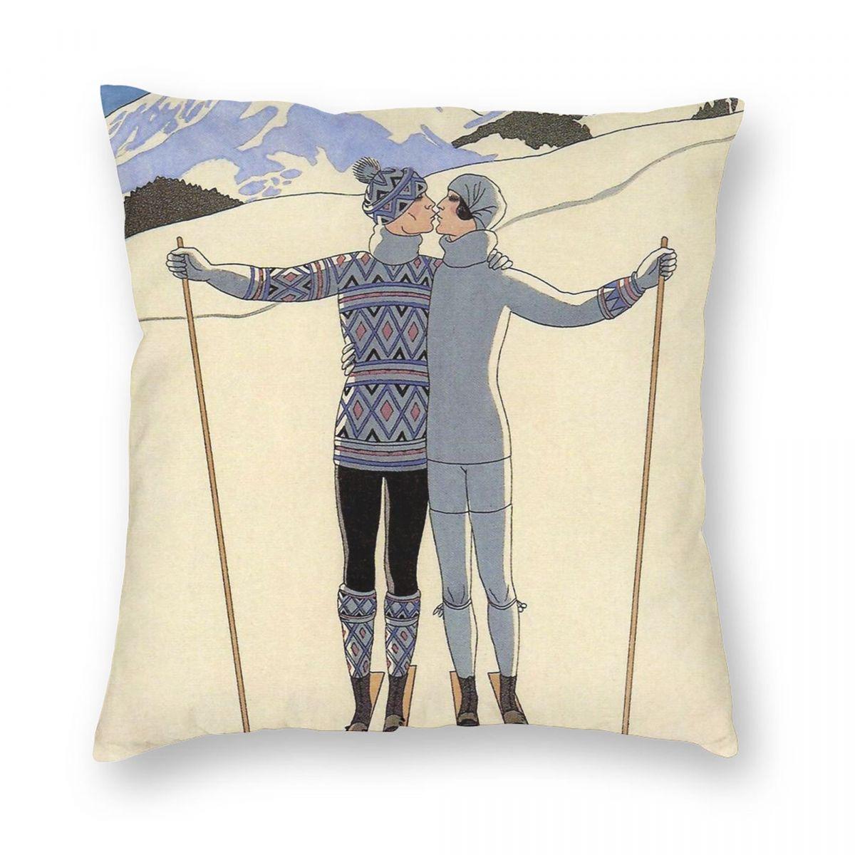 Skiing Kissing Couple French Sport Square Pillowcase Polyester Linen Velvet Printed Zip Decorative Pillow Case Car Cushion Cover 30x30cm
Skiing Kissing Couple French Sport Square Pillowcase Polyester Linen Velvet Printed Zip Decorative Pillow Case Car Cushion Cover 30x30cm