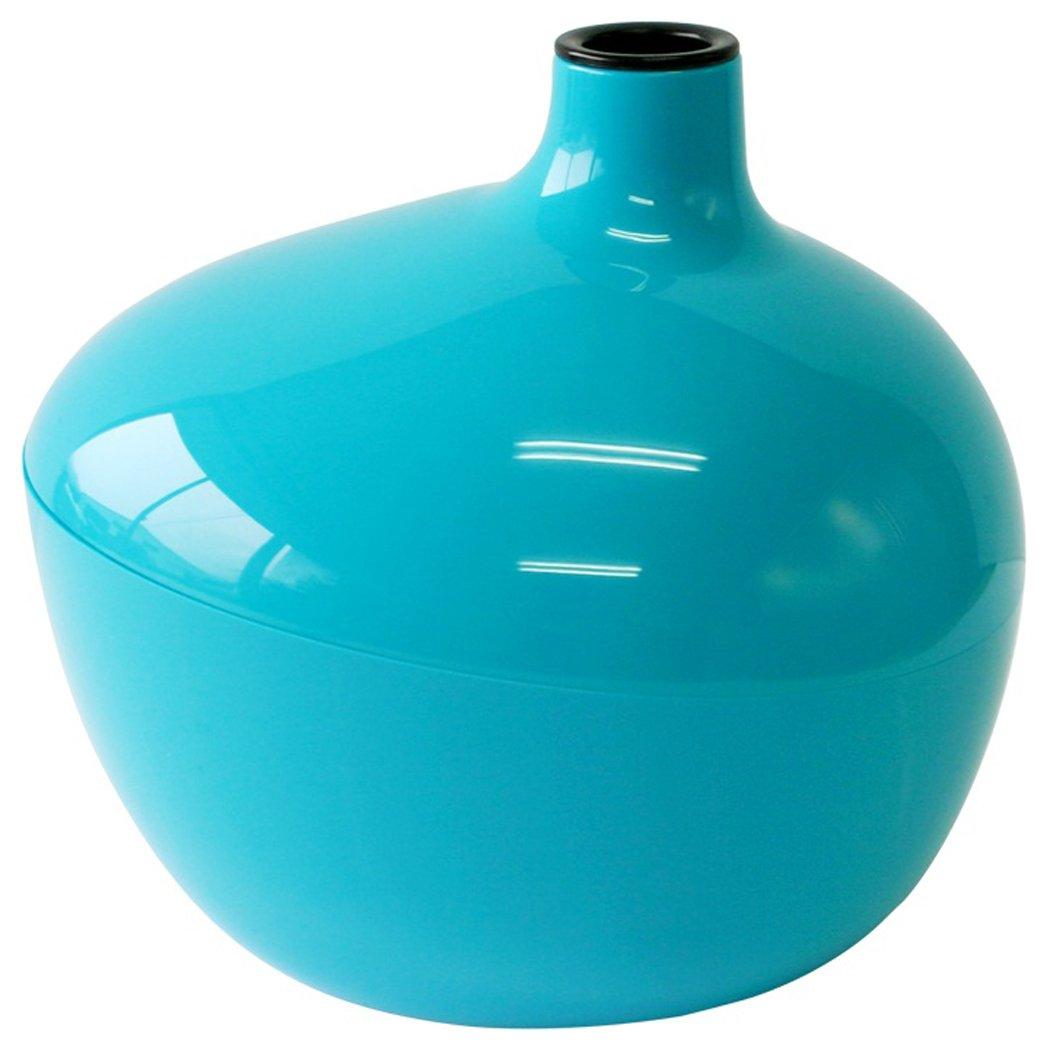 Yawata Kasei sceltevie VERTU DE VASE (Vertu de Vase) Small Storage with Flower Vase, Turquoise Blue, Approx. 16.2 x 15.2 x 14.8 cm
Yawata Kasei sceltevie VERTU DE VASE (Vertu de Vase) Small Storage with Flower Vase, Turquoise Blue, Approx. 16.2 x 15.2 x 14.8 cm