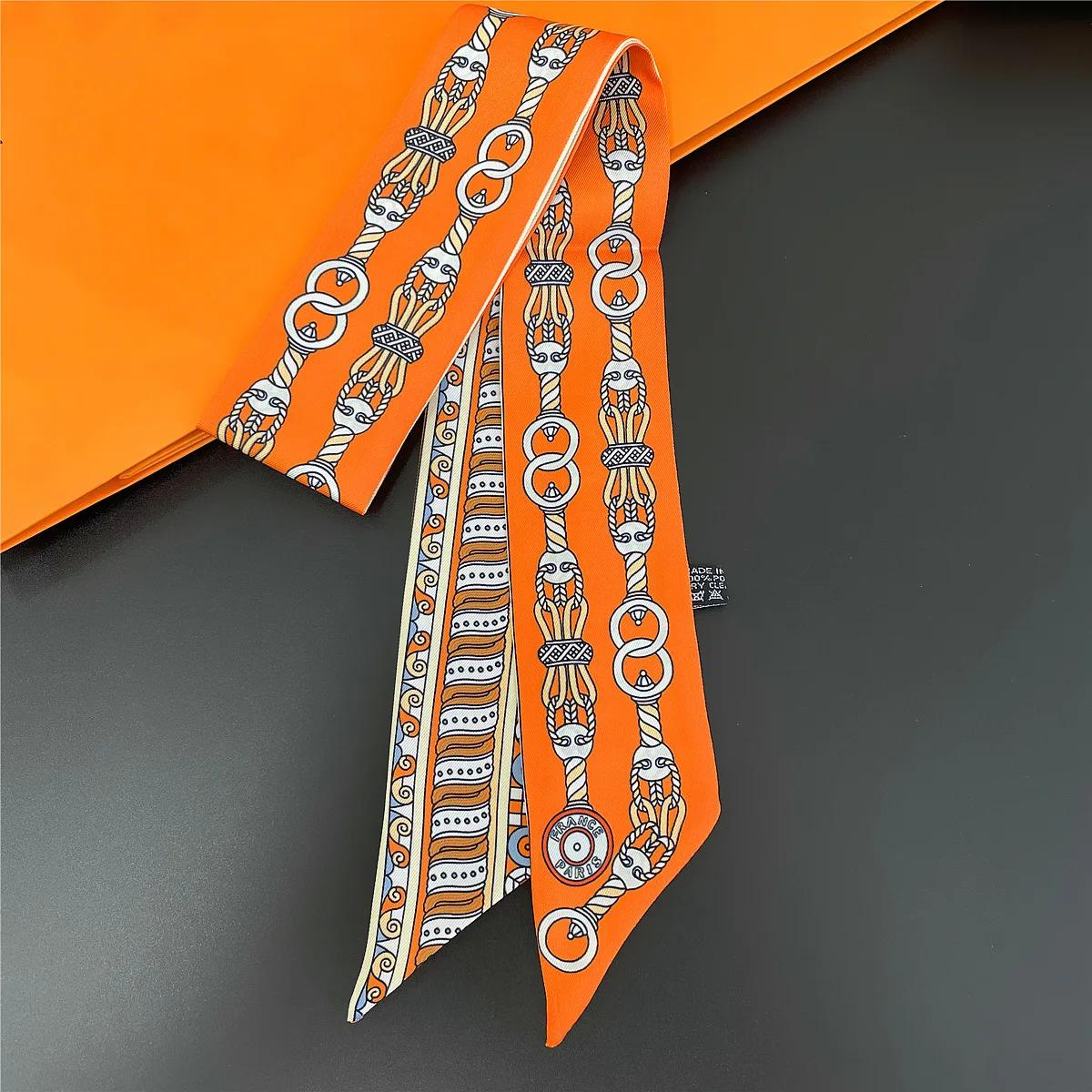 2024 Spring New Lock Chain Women s Twill Versatile Decorative Ribbon Binding Wrap Ribbon Hair Band Small Scarf Scarf Headband оранжевый
2024 Spring New Lock Chain Women s Twill Versatile Decorative Ribbon Binding Wrap Ribbon Hair Band Small Scarf Scarf Headband оранжевый