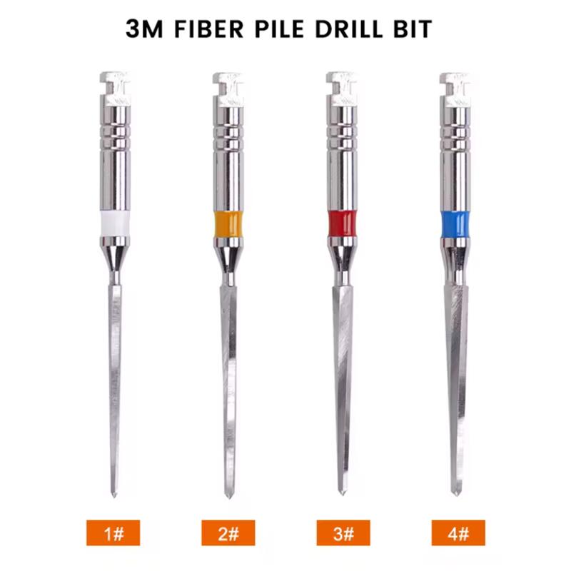 4Pcs/Box Dental Fiber Drill Bit Metal Reamers Dental Fiber Post Engine Endodontics Files Refills Dental Materials Supplies
4Pcs/Box Dental Fiber Drill Bit Metal Reamers Dental Fiber Post Engine Endodontics Files Refills Dental Materials Supplies