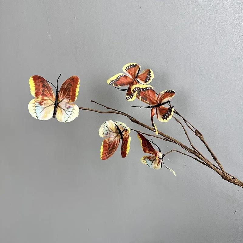 74cm Simulation Flowers Silk Butterflies Wedding Decorative Artificial Butterfly Branch Fake Flower Holiday Party Decoration 1pc
74cm Simulation Flowers Silk Butterflies Wedding Decorative Artificial Butterfly Branch Fake Flower Holiday Party Decoration 1pc