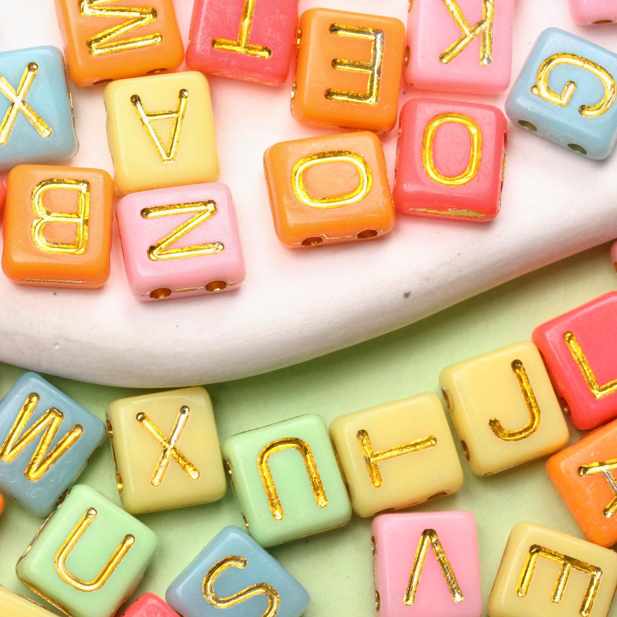 Home Party Supplies Square Fashion Beads Necklace Bracelet Letter Handing Craft Keychain Earring 100Pcs Jewellery Making Pendant DIY Accessories
Home Party Supplies Square Fashion Beads Necklace Bracelet Letter Handing Craft Keychain Earring 100Pcs Jewellery Making Pendant DIY Accessories