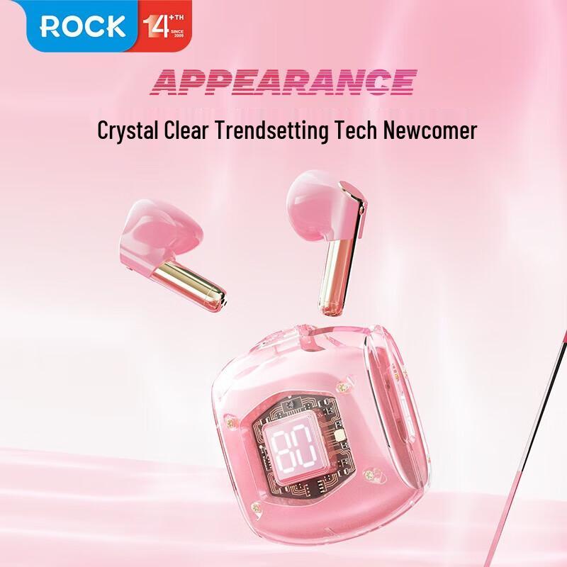 ROCK Bubble Transparent TWS Bluetooth Earbuds
ROCK Bubble Transparent TWS Bluetooth Earbuds