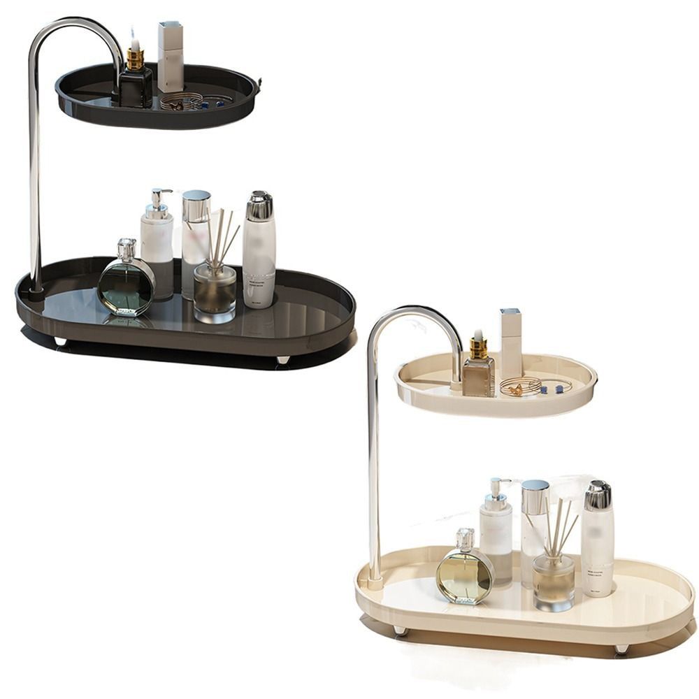 Space Saving 2 Tier Makeup Organizer Waterproof Makeup Storage Display Stand Bedroom білий
Space Saving 2 Tier Makeup Organizer Waterproof Makeup Storage Display Stand Bedroom білий