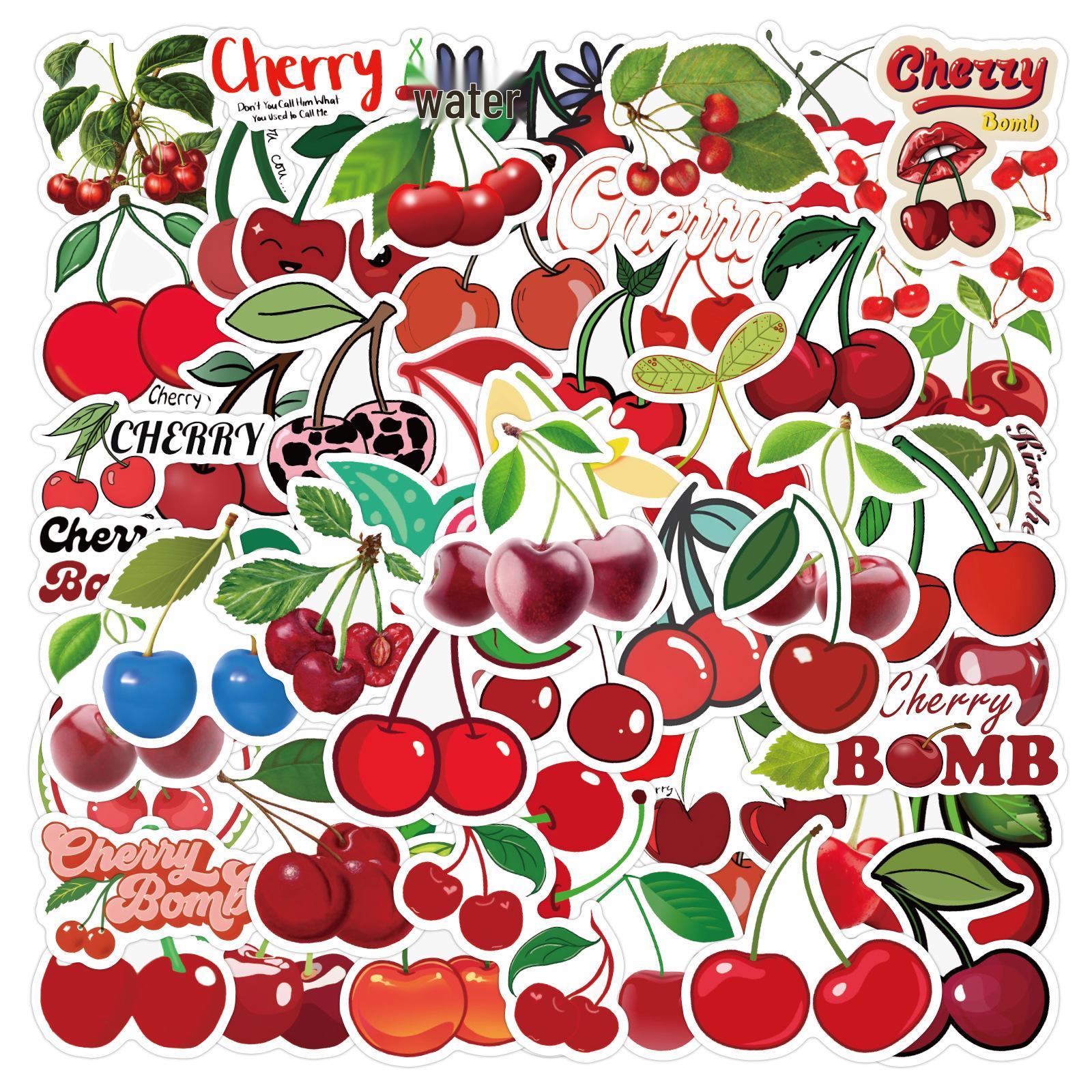 Cherry Graffiti Fruit Stickers - 60 Waterproof Sheets for Kids, Phone Cases, and Suitcases
Cherry Graffiti Fruit Stickers - 60 Waterproof Sheets for Kids, Phone Cases, and Suitcases