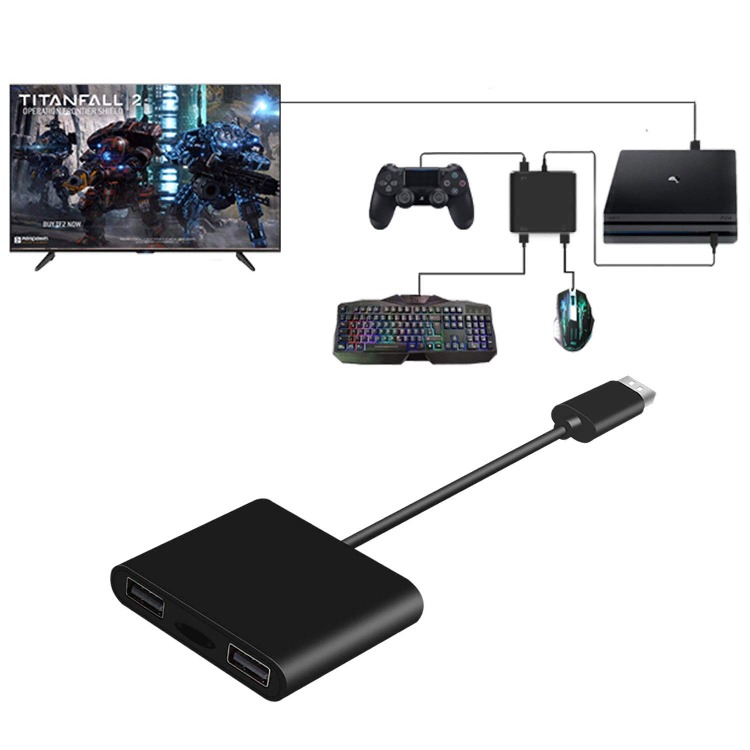 Компактный адаптер для подключения клавиатуры и мыши для Nintendo Switch Адаптер для подключения мыши и клавиатуры для PS4 Конвертер для мыши и клавиатуры Улучшает
Компактный адаптер для подключения клавиатуры и мыши для Nintendo Switch Адаптер для подключения мыши и клавиатуры для PS4 Конвертер для мыши и клавиатуры Улучшает
