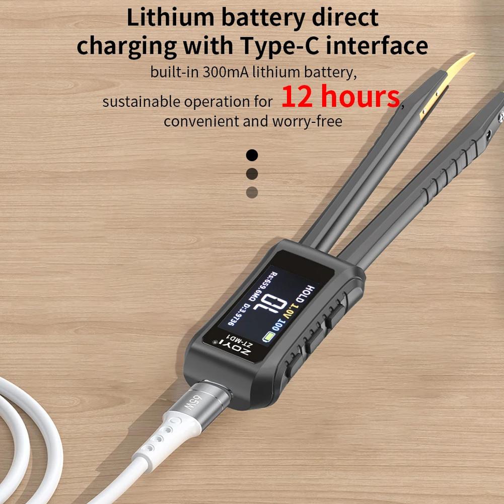 Цифровий пінцет Портативний Тестер частоти Ємність Індуктивність Тестер опору Універсальне вимірювання різнокольоровий
Цифровий пінцет Портативний Тестер частоти Ємність Індуктивність Тестер опору Універсальне вимірювання різнокольоровий