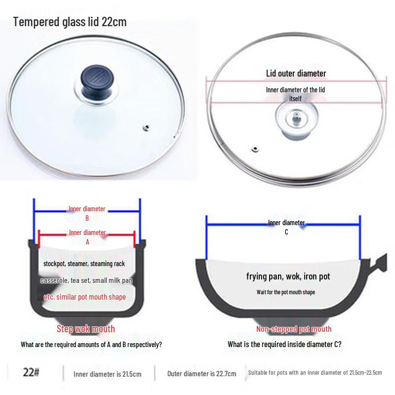 Visible Tempered Glass Pot Lid
Visible Tempered Glass Pot Lid