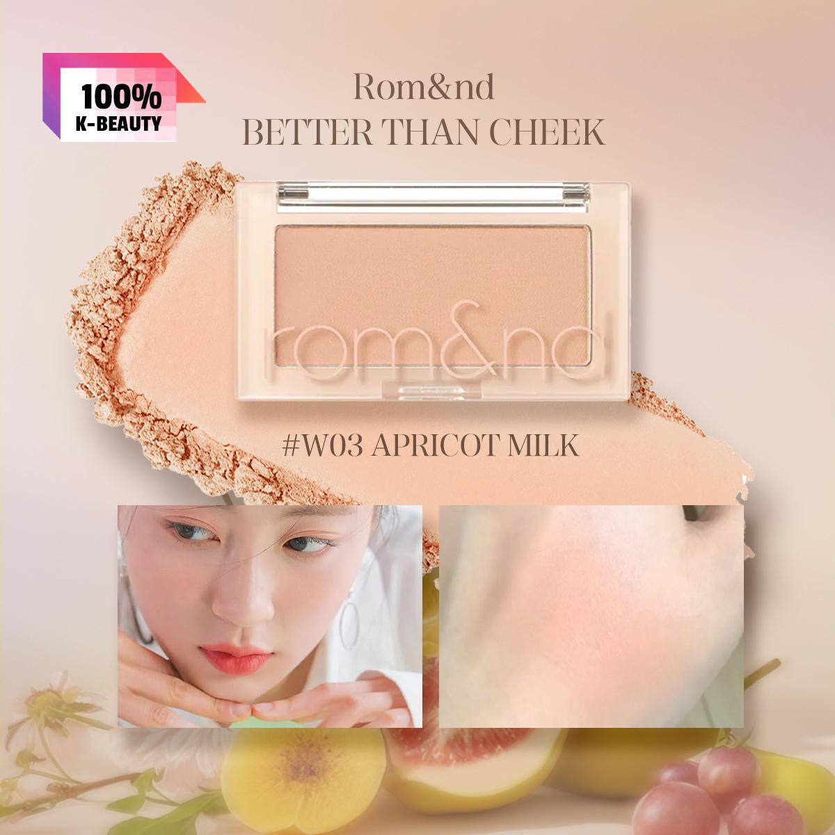 Rom&nd Romand BETTER THAN CHEEK 4г/0.14унц. 3.4г/0.12унц. (11 варіантів кольорів)
Rom&nd Romand BETTER THAN CHEEK 4г/0.14унц. 3.4г/0.12унц. (11 варіантів кольорів)