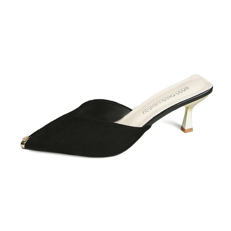 Популярные туфли-полушлепки с закрытым носком женские летние 2025 новые универсальные модные туфли на шпильке на полуплатформе с острым носком и высоким каблуком 40 чёрный
Популярные туфли-полушлепки с закрытым носком женские летние 2025 новые универсальные модные туфли на шпильке на полуплатформе с острым носком и высоким каблуком 40 чёрный