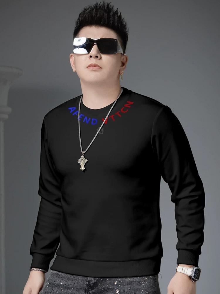 European Style Men s Trendy Letter Print Crew Neck Sweatshirt 2025 New Autumn Long-Sleeve Base Shirt Casual Top 5XL чёрный
European Style Men s Trendy Letter Print Crew Neck Sweatshirt 2025 New Autumn Long-Sleeve Base Shirt Casual Top 5XL чёрный