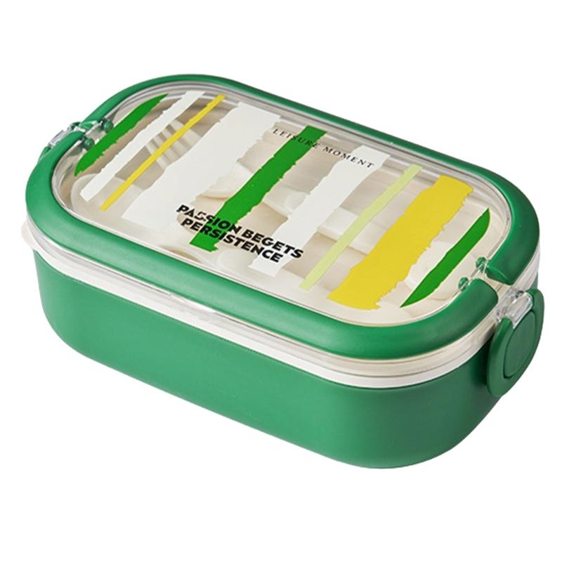 Food Grade Safe Stainless Steel Lunch Container Thermal Insulated Divided 2 Layer Bentos Box for Healthy Meal Storage зелёный
Food Grade Safe Stainless Steel Lunch Container Thermal Insulated Divided 2 Layer Bentos Box for Healthy Meal Storage зелёный
