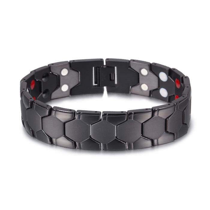 Vinterly Black Magnetic Bracelets Men Brazil Football Health Germanium Energy Male 18mm Wide Stainless Steel Jewelry Waterproof чёрный
Vinterly Black Magnetic Bracelets Men Brazil Football Health Germanium Energy Male 18mm Wide Stainless Steel Jewelry Waterproof чёрный